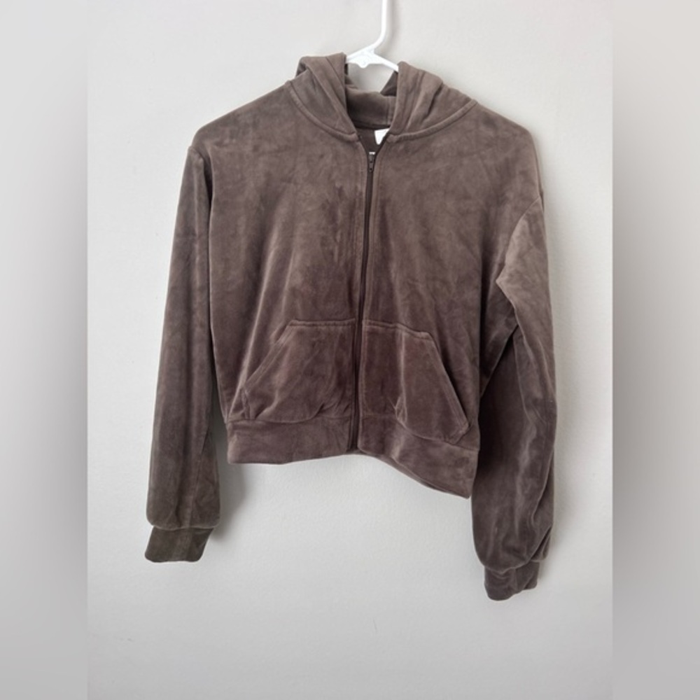 H&M Taupe Teddy Jacket